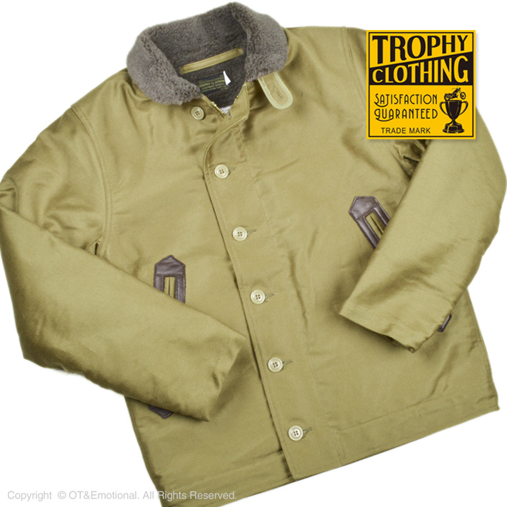 トロフィークロージング（TROPHY CLOTHING）ミリタリージャケット N-1 TR.mfg.Jacket TR23AW-508｜ot-emens
