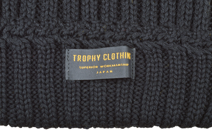 トロフィークロージング（TROPHY CLOTHING）ローゲージニットキャップ