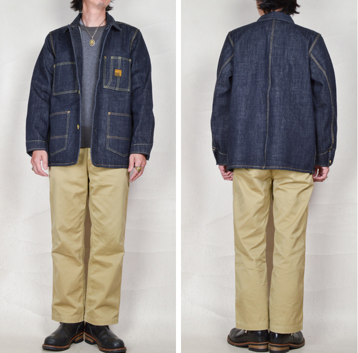 トロフィークロージング（TROPHY CLOTHING）カバーオール Chore Jacket
