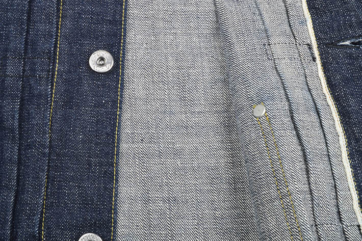 トロフィークロージングオーセンティックデニム　サスペンダーボタン付き トロフィークロージング TOROPHYCLOTHING 1603W ダブルニー