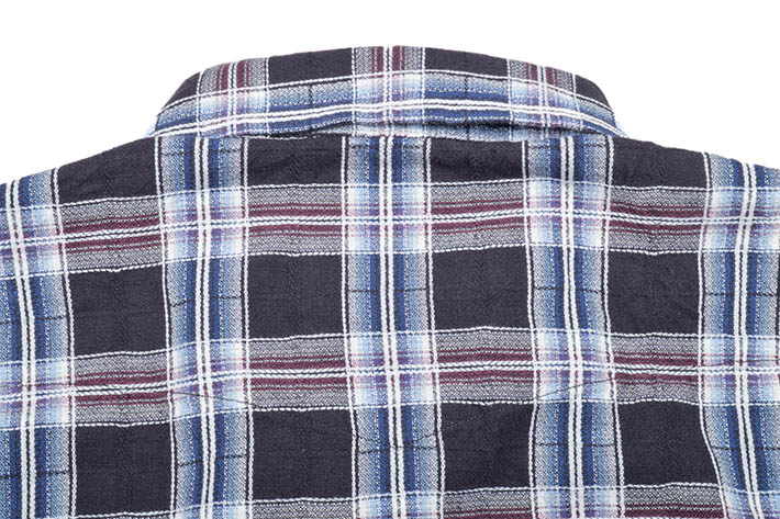 デラックスウエア　ネルシャツ　M DELUXEWARE（デラックスウエア） MVS-12 NATIVE BLK ネイティブライト