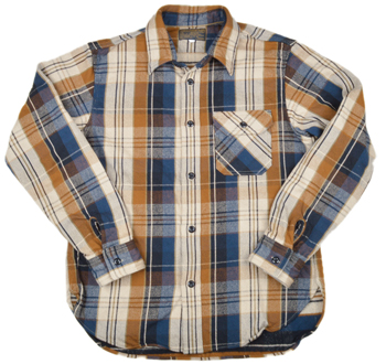 DELUXEWARE デラックスウエア（DELUXEWARE) ヘビーネルシャツ HV-53