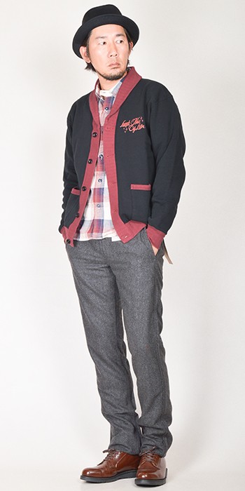 フラットヘッドGLORY PARKスウェットカーディガンサイズ40（L） The Flat Head（フラッドヘッド） The Flat Head（フラットヘッド