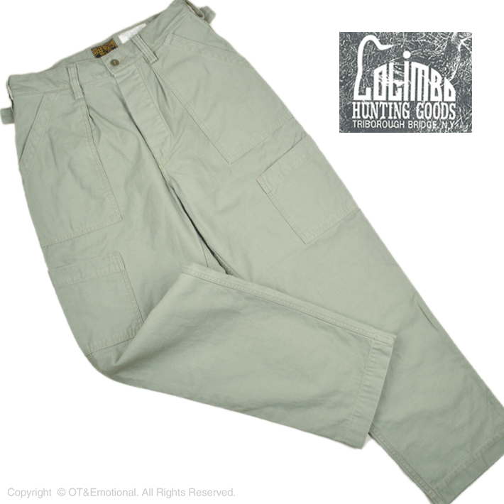 コリンボ（COLIMBO）ミリタリーパンツ A.F LANGLEY AIRMAN UTILITY PANTS ZY-0205｜ot-emens