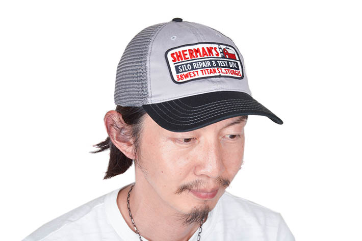 コリンボ メッシュキャップ COLIMBO Brandon Mesh cap Sherman`s Silo Repair シャーマン