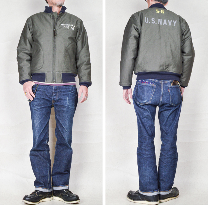 COLIMBO ミリタリージャケット COLIMBO ミリタリージャケット GROUND CREW JACKET CUSTOM ZZ
