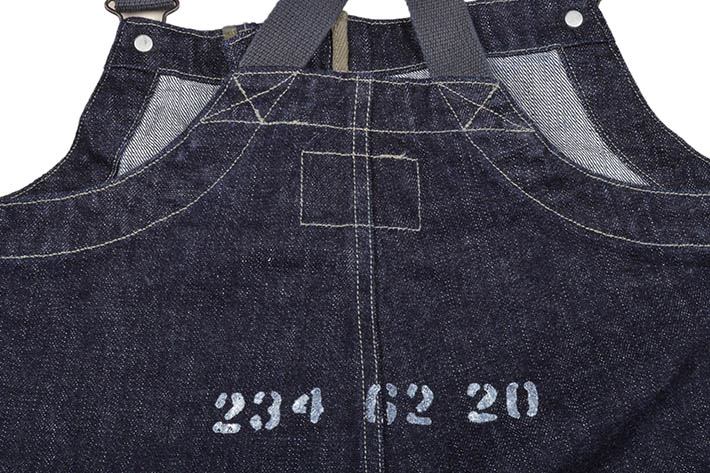 コリンボ コリンボ（COLIMBO）OLD MIDSHIPMENS BIB OVERALL CUSTOM ZZ