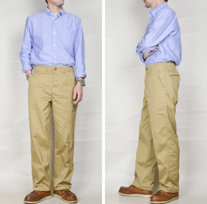 コリンボチノパン COLIMBO(コリンボ) OVERLAND CAMPAIGN TROUSERS -WEST POINT