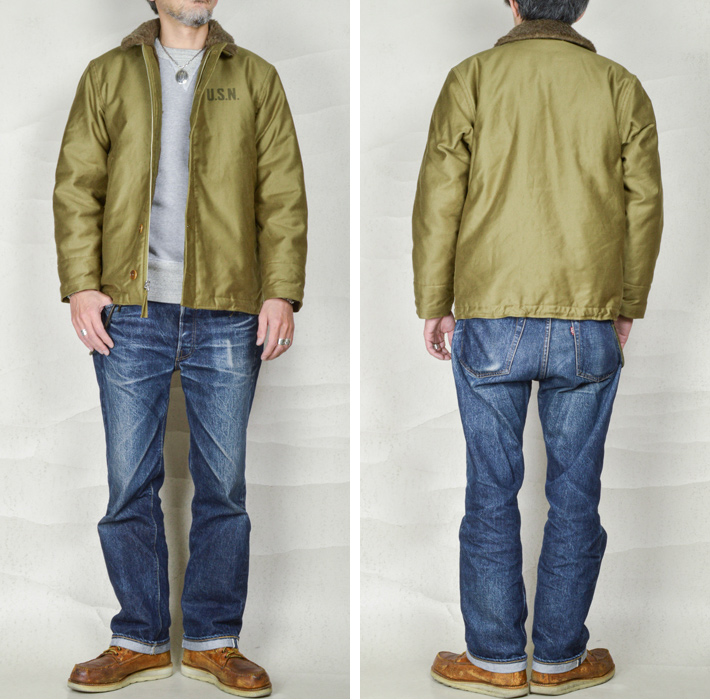 ［希少]　ミリタリー デッキ ジャケット コリンボ コリンボ コリンボ（COLIMBO）ミリタリージャケット N-1 DECK JACKET