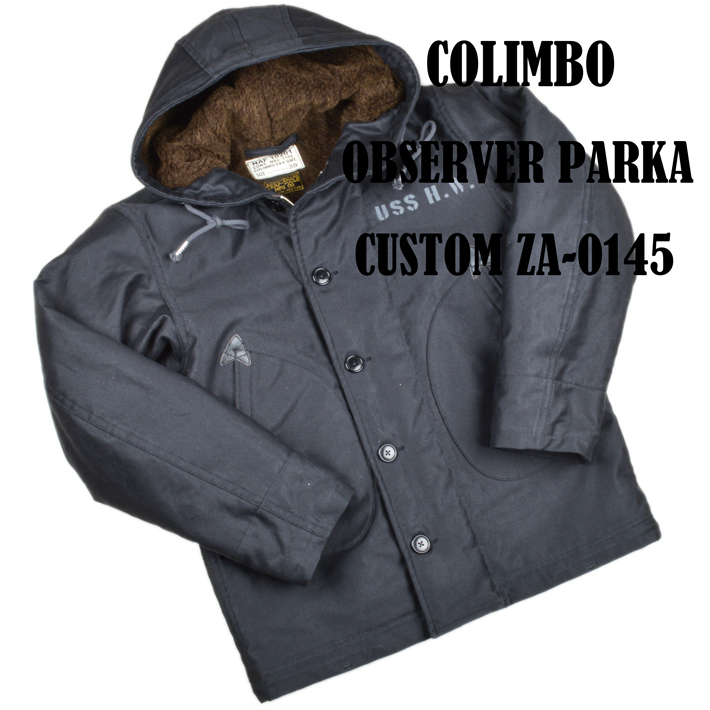 コリンボ コリンボ（COLIMBO）ミリタリージャケット OBSERVER PARKA