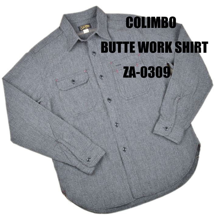 コリンボ コリンボ（COLIMBO）シャンブレーシャツ BUTTE WORK SHIRT ZA