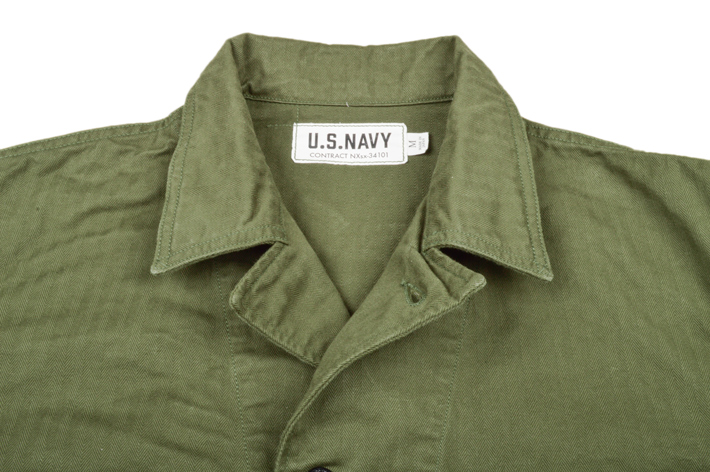 コリンボ コリンボ（COLIMBO）NAVAL WORK JKT N-3 TYPE HERRINGBONE 
