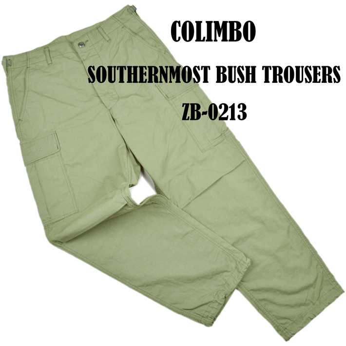 コリンボ コリンボ（COLIMBO）ミリタリーパンツ SOUTHERNMOST BUSH
