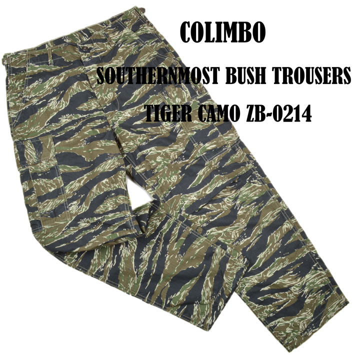 コリンボ コリンボ（COLIMBO）ミリタリーパンツ SOUTHERNMOST BUSH