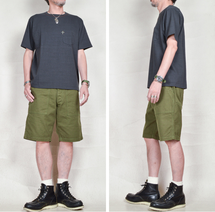 JELADO CM43 Baker Short Pants ジェラード ショーツ JELADO（ジェラード） ショートパンツ CM43 HBT BAKER SHORT PANTS