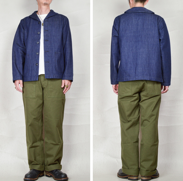JELADO（ジェラード） カバーオール U.S.NAVY DUNGAREE JUMPER CT12316