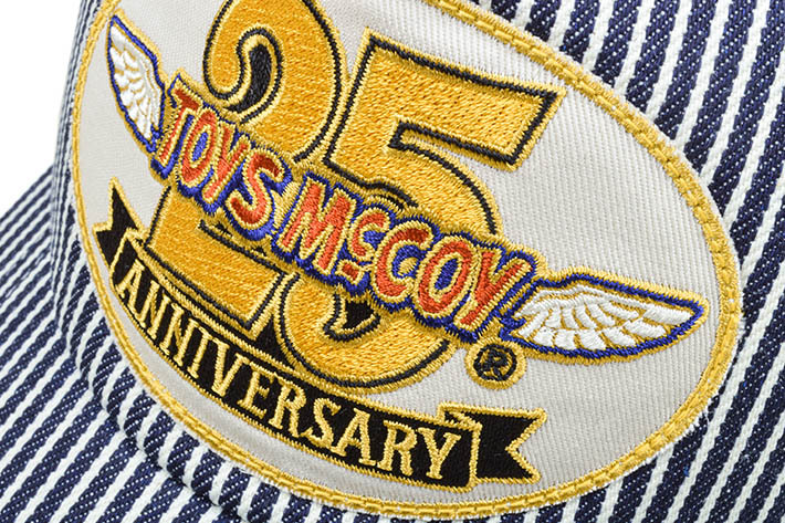 トイズマッコイ（TOYS McCOY）ヒッコリーメッシュキャップ“25th