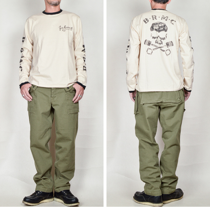 トイズマッコイ（TOYS McCOY）ロンT LONGSLEEVE TEE“B.R.M.C