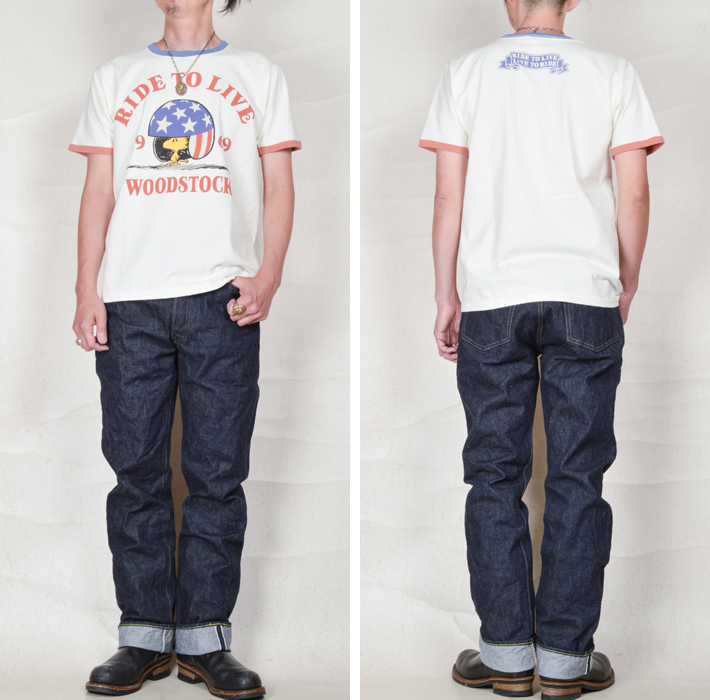 トイズマッコイ（TOYS McCOY）Tシャツ SNOOPY“WOODSTOCK”TMC2522