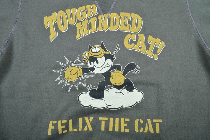 トイズマッコイ（TOYS McCOY）スウェットシャツ FELIX THE CAT TMC2547