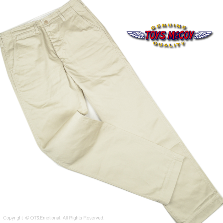 トイズマッコイ（TOYS McCOY）チノパン V.HILTS TROUSERS TMP2201｜ot-emens