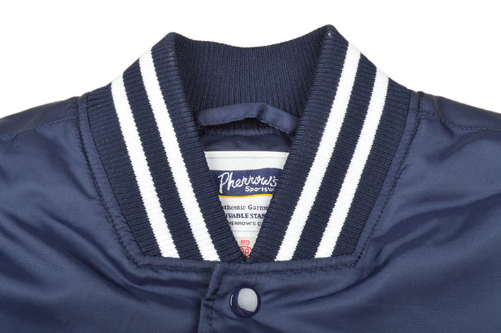 Pherrow's（フェローズ） サテンスタジアムジャケット 25W-PNSJ1