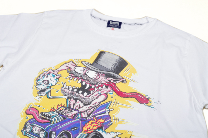 Pherrow's（フェローズ） Tシャツ PT8 Violent Violet Volante