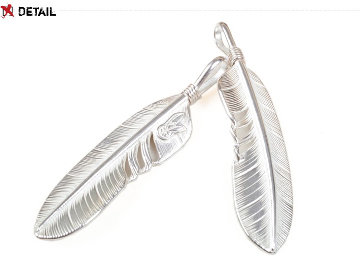 goro's（ゴローズ） SALE 30%OFF！ピース（PEACE）フェザーペンダント