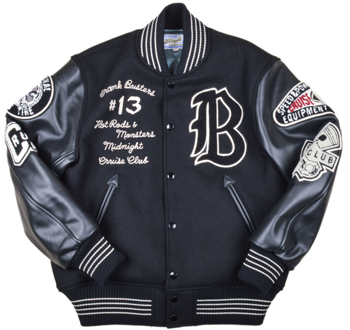 ホワイツビル（WHITESVILLE)スタジャンWOOL MELTON AWARD JACKET CRANK