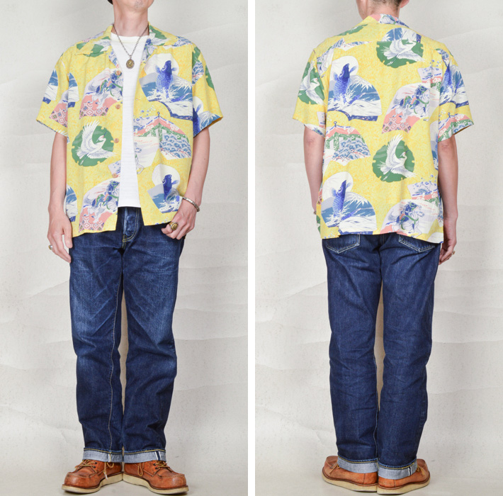 サンサーフ（SUN SURF）半袖アロハシャツ JAPANESE QUAINT DESIGN