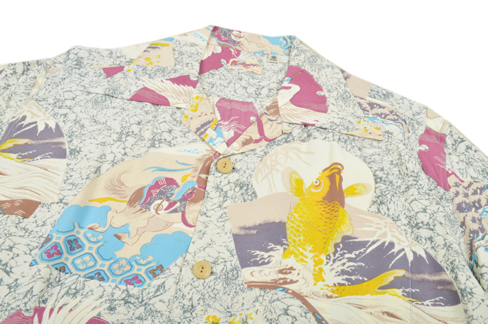 サンサーフ（SUN SURF）半袖アロハシャツ JAPANESE QUAINT DESIGN