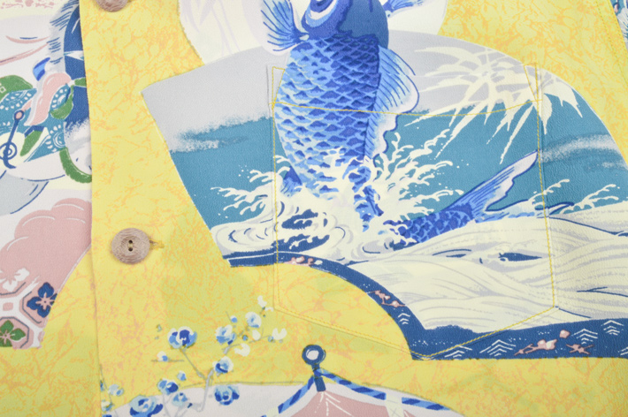 サンサーフ（SUN SURF）半袖アロハシャツ JAPANESE QUAINT DESIGN