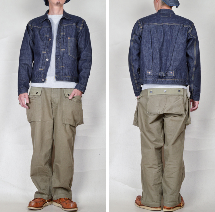 バズリクソンズ（Buzz Rickson's）デニムジャケット WWII DENIM BLOUSE