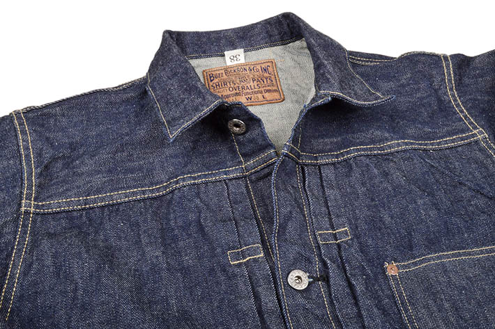 バズリクソンズ（Buzz Rickson's）デニムジャケット WWII DENIM BLOUSE