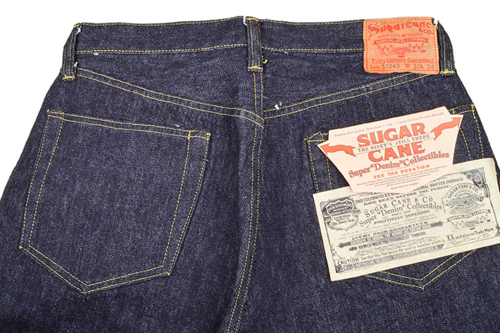 SUGAR CANE シュガーケーン（SUGAR CANE）ジーンズ BLUE DENIM WAIST 