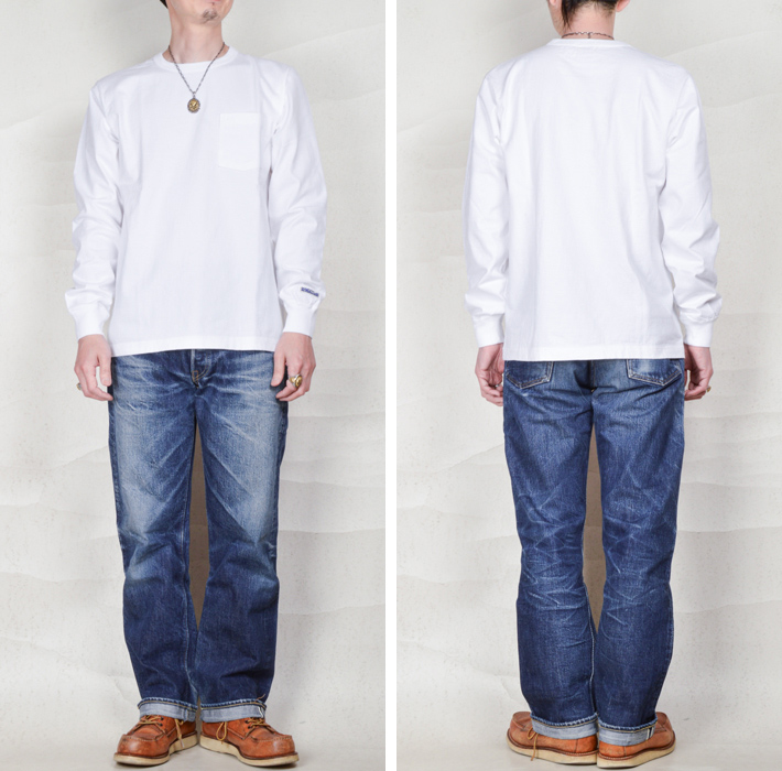 ホワイツビル(WHITESVILLE)ポケ付きロンT L/S POCKET TEE WV68849 ホワイツビル(WHITESVILLE)ポケ付きロンT L/S POCKET TEE WV68849