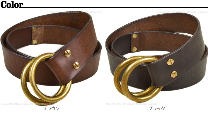 VASCO ヴァスコ 【VS-600】【LEATHER RING BELT】 レザーリングベルト 姫路産レザー 丘染め 日本製 | その他BRAND, VASCO | LAHAINA