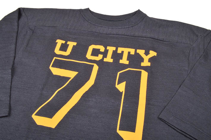 WAREHOUSE × STYLE&RESPECT 別注フットボールT 新品 WAREHOUSE ウエアハウス（WAREHOUSE）7分袖フットボールT 4063 U