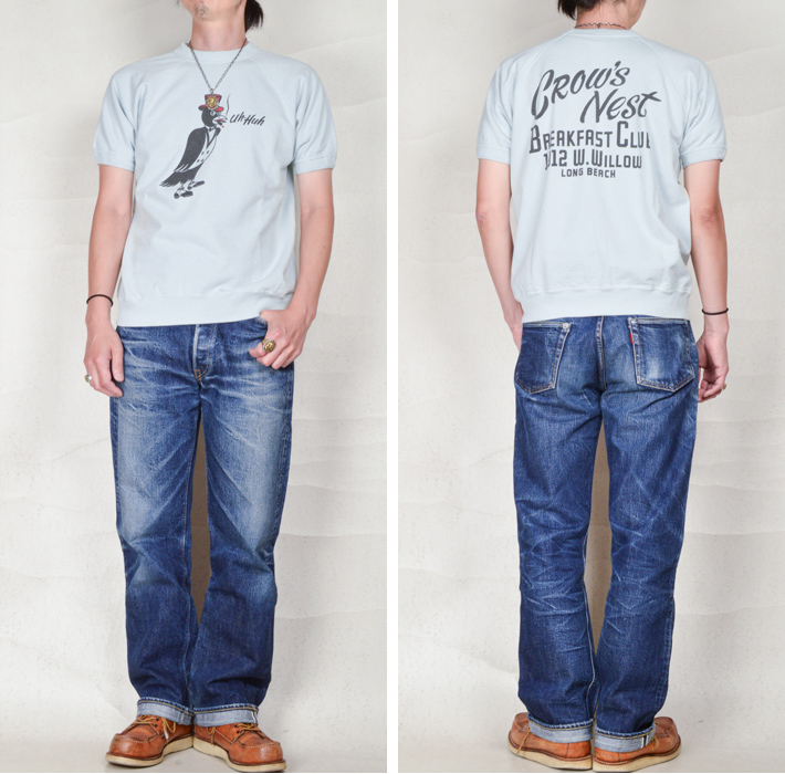 ☺*︎様 ウエアハウス Lot 4104 半袖SW CROW'S NEST WAREHOUSE “LOT 4104 S/S SWEAT”【CROW'S NEST】 | MASUYA