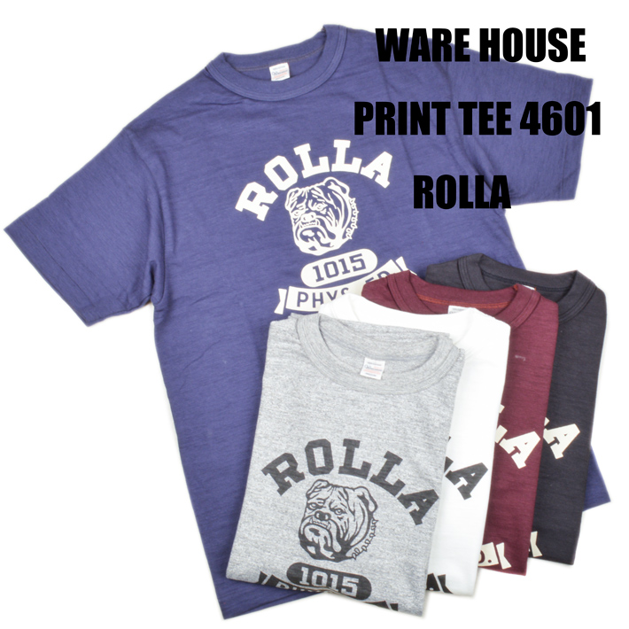 WAREHOUSE ウエアハウス（WAREHOUSE）Tシャツ 4601 SPEED-PARTS