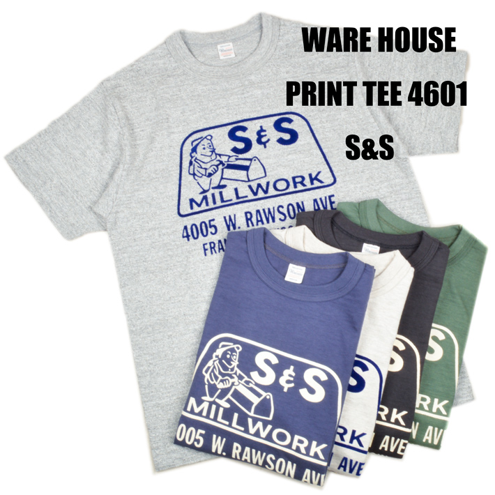 新品 日本製 ウエアハウス 4601 S &S Tシャツ XL NAVY 楽天市場】ウエアハウス WAREHOUSE [4601S&S] 半袖 Tシャツ 