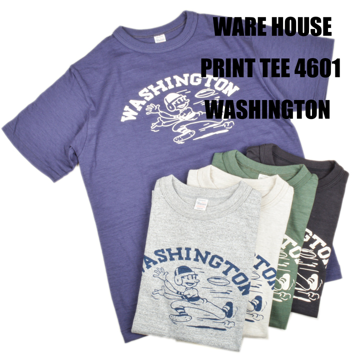 WAREHOUSE（ウエアハウス） Tシャツ 4601 WASHINGTON : OT&Emotional