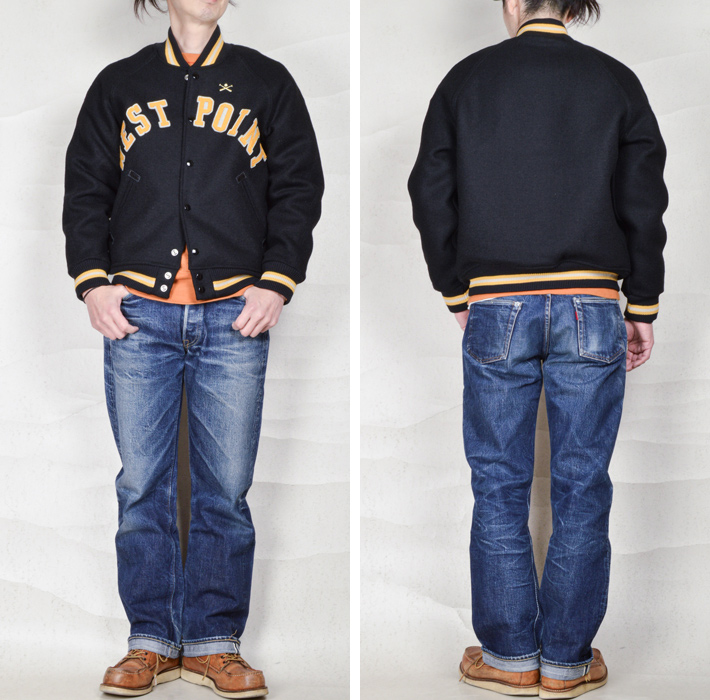 WAREHOUSE（ウエアハウス） スタジャン 50'S ARMY VERSITY JKT 2239