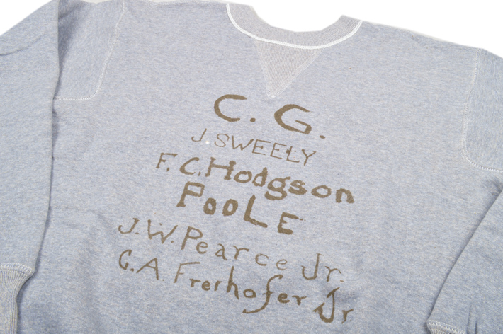 WAREHOUSE（ウエアハウス） セットインフリーダム スウェット 403 C.G.