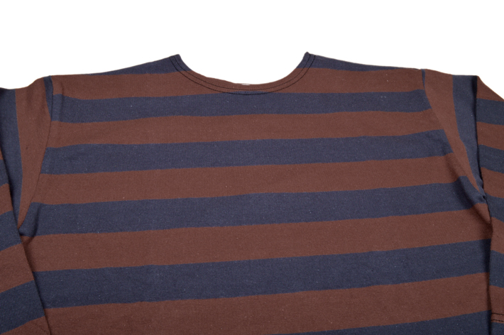 WAREHOUSE（ウエアハウス） 2インチボーダー7分袖Tシャツ 4051