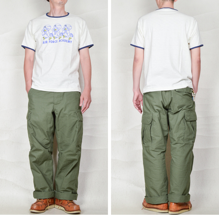 WAREHOUSE（ウエアハウス） リンガーTシャツ 4059 AFA : OT&Emotional