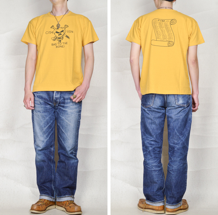 WAREHOUSE（ウエアハウス） Tシャツ 2ND HAND 4064 C-154