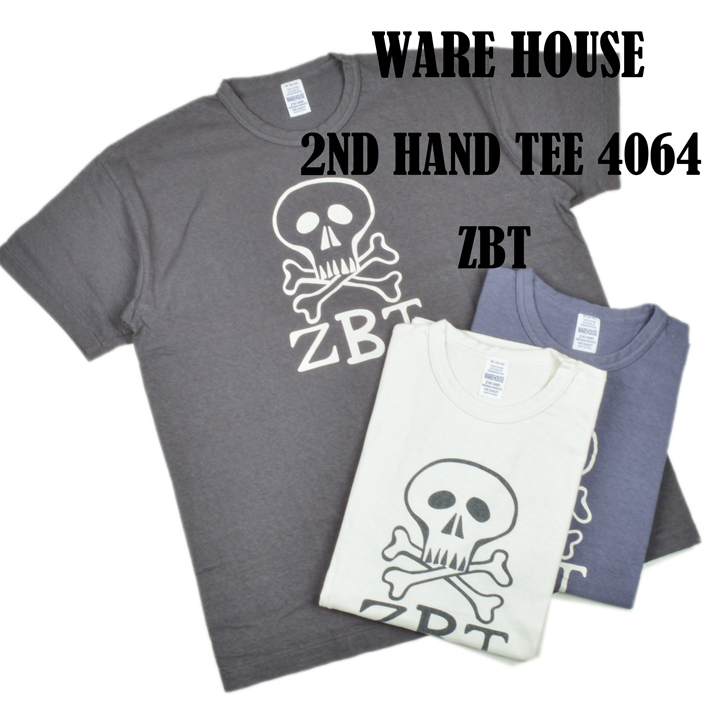 WAREHOUSE（ウエアハウス） Tシャツ 2ND HAND 4064 ZBT : OT&Emotional