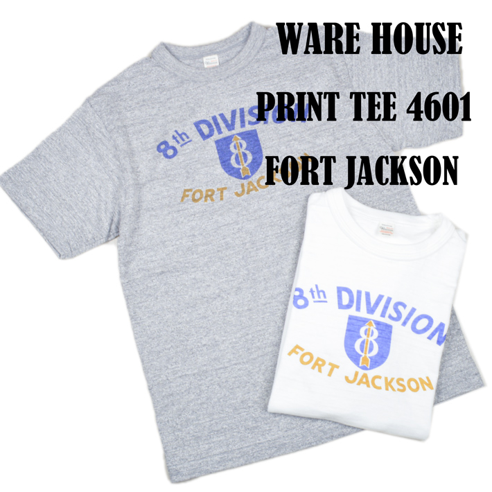 WAREHOUSE（ウエアハウス） Tシャツ 4601 FORT JACKSON : OT&Emotional
