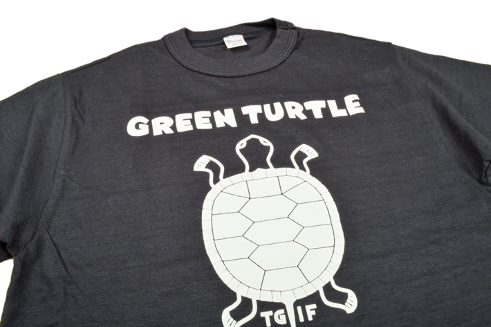 WAREHOUSE（ウエアハウス） Tシャツ 4601 GREEN TURTLE : OT&Emotional